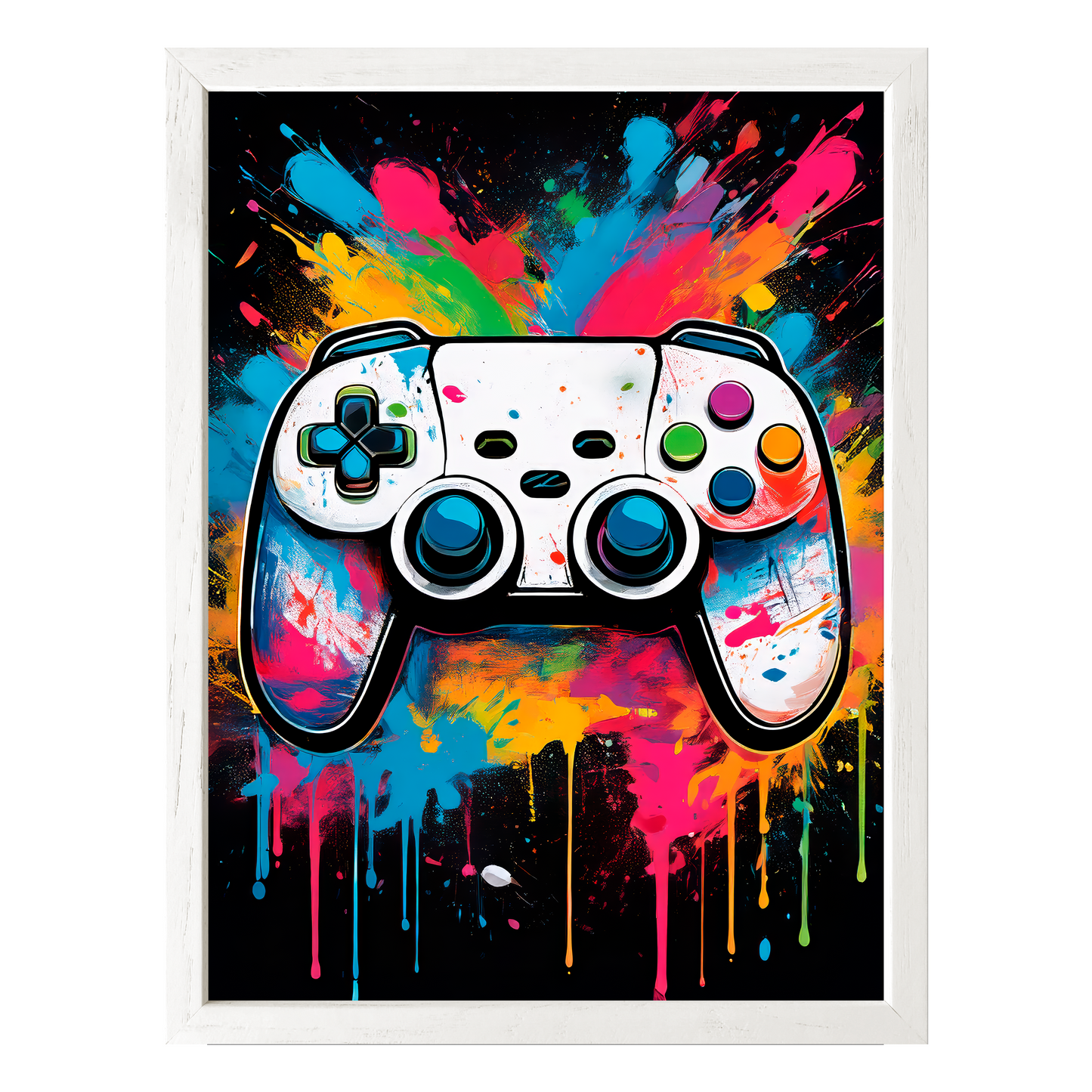 Gameburst Framed Print