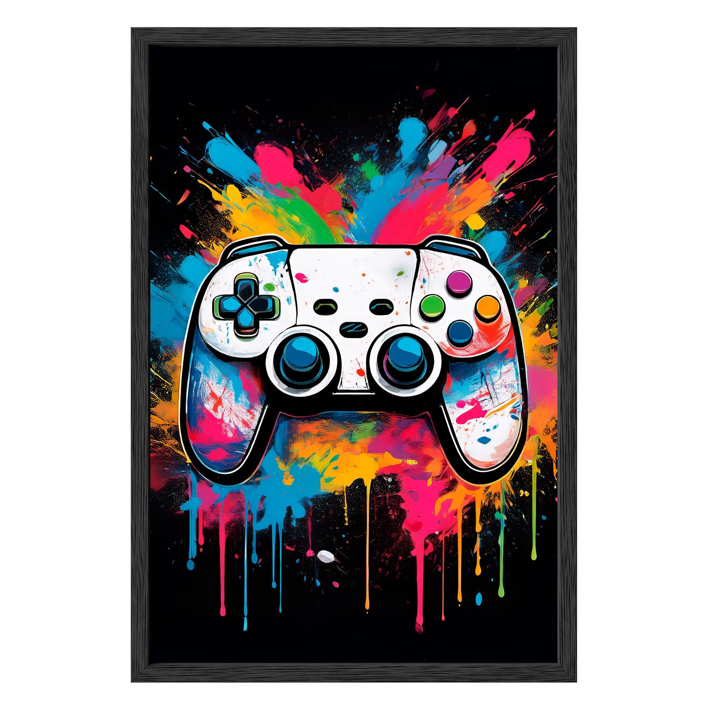 Gameburst Framed Print