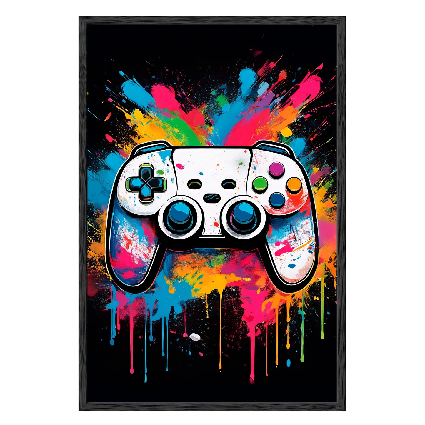 Gameburst Framed Print