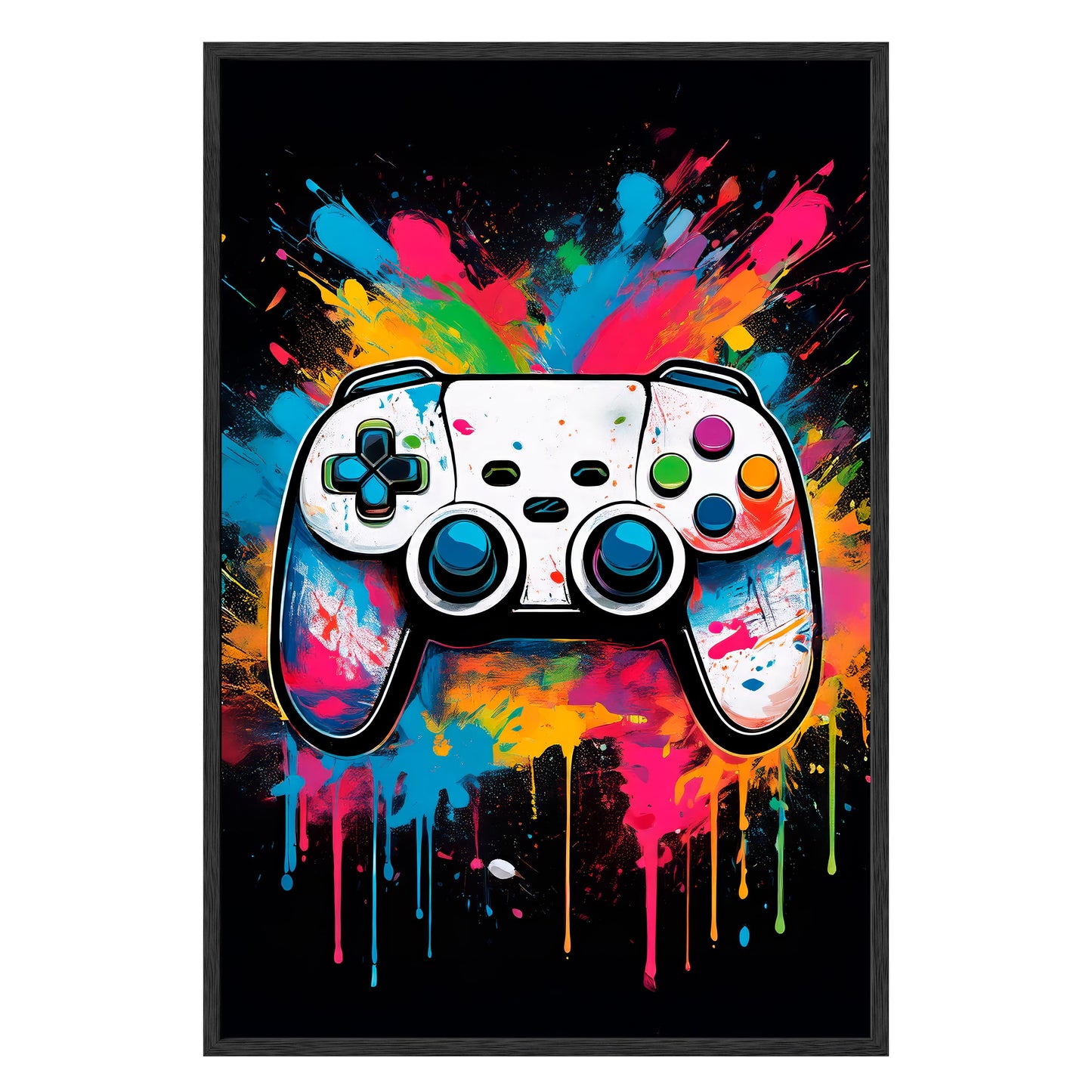 Gameburst Framed Print