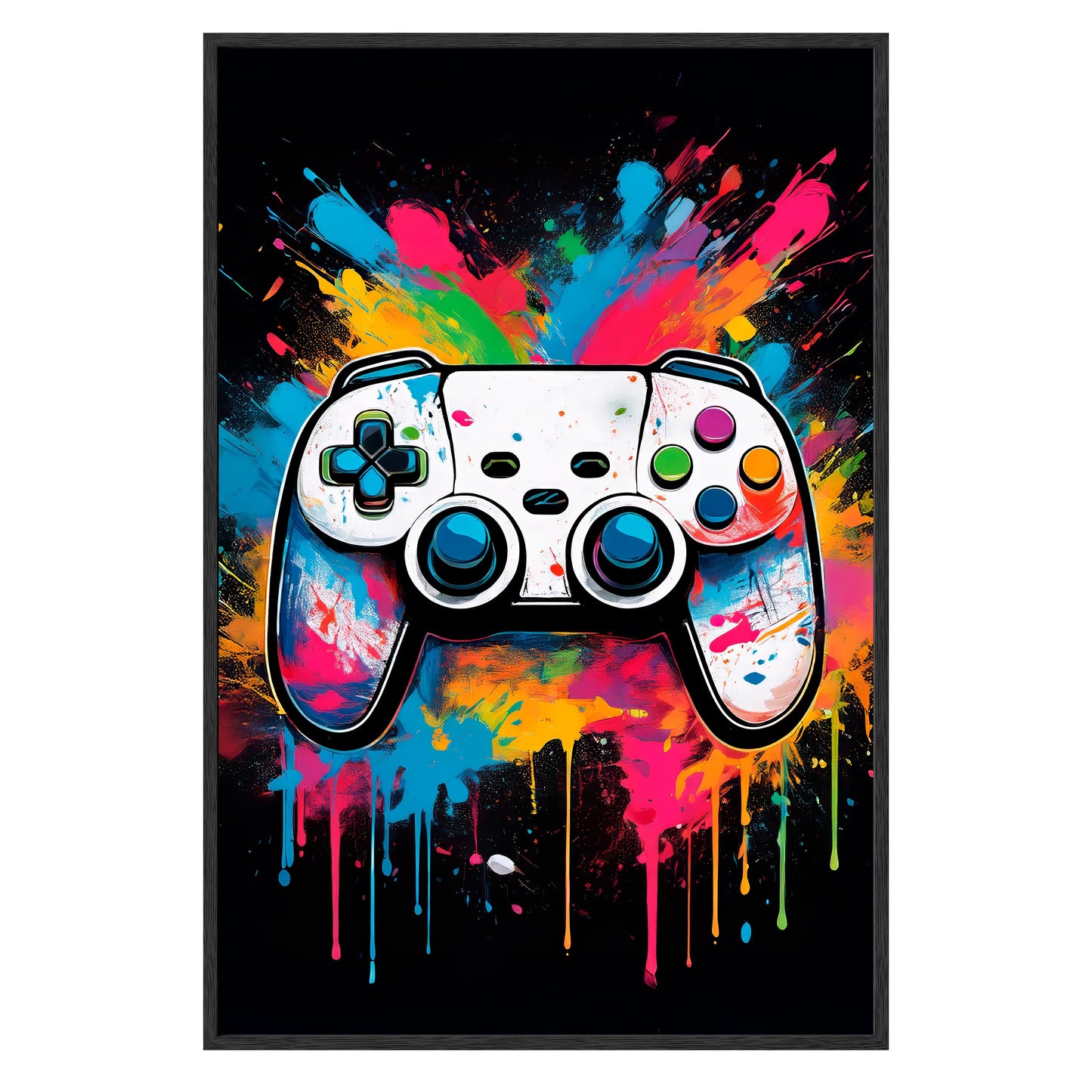 Gameburst Framed Print