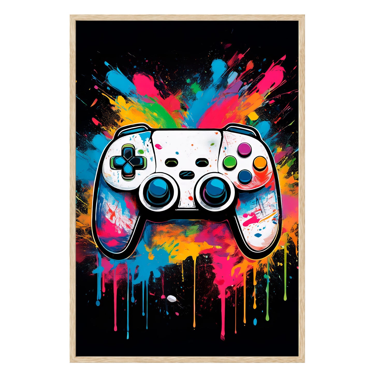 Gameburst Framed Print