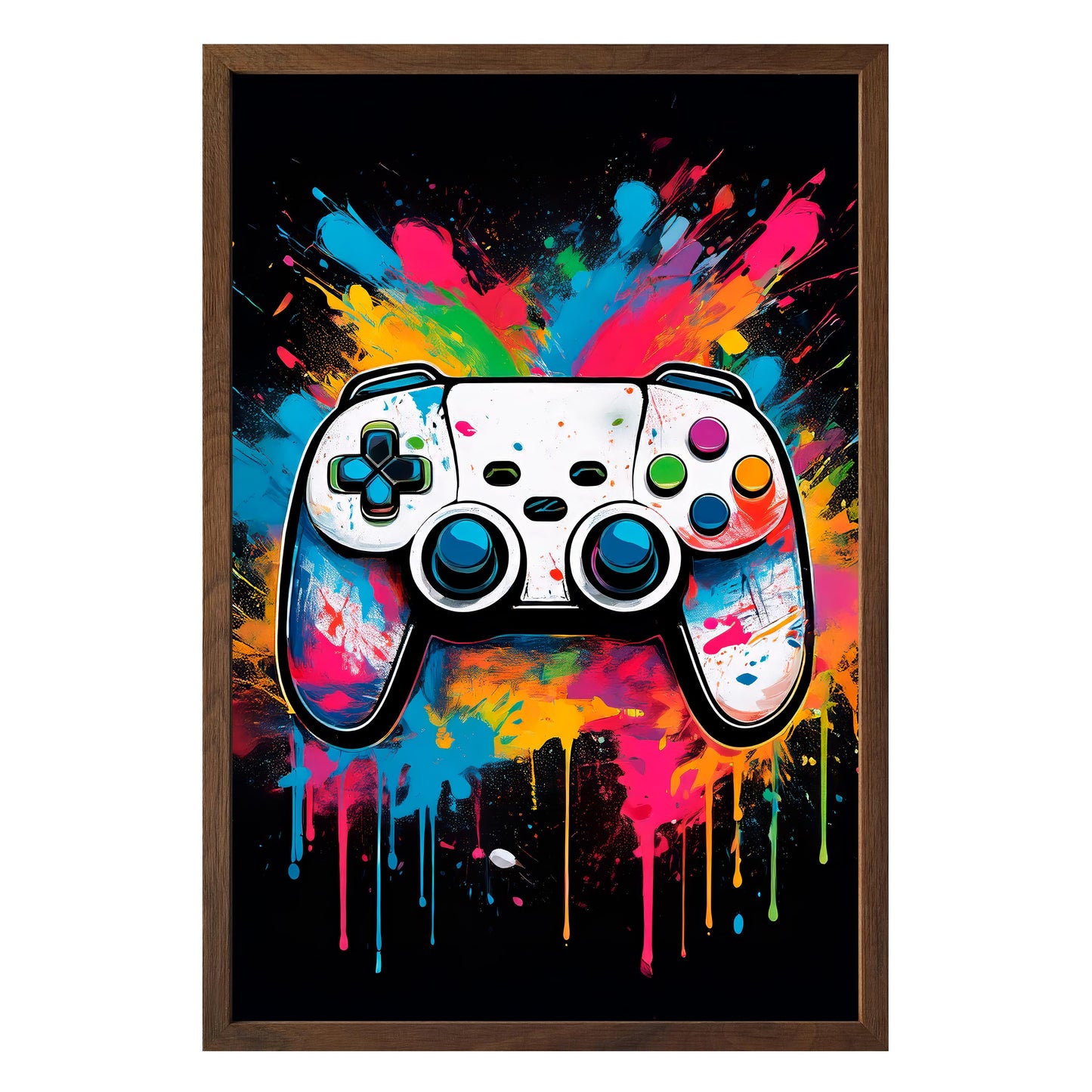 Gameburst Framed Print