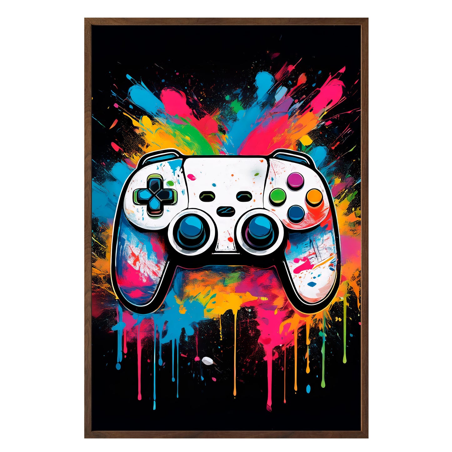 Gameburst Framed Print