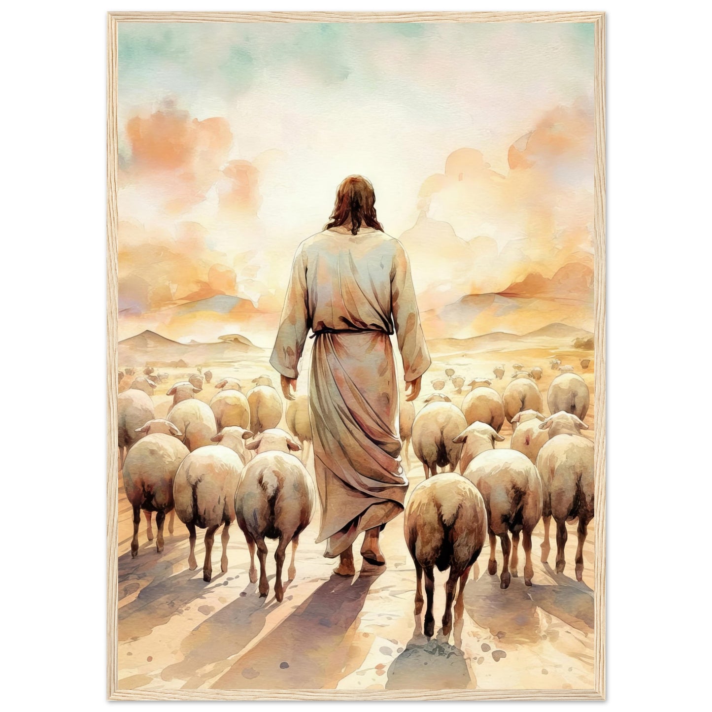 Guiding Light Framed Print - Masterpiece Print