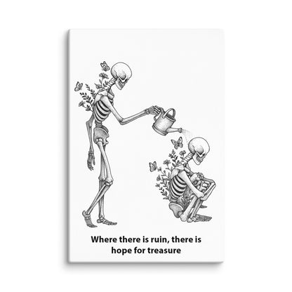 Hope in Ruin Extra Large Canvas 40″×60″ - Masterpiece Print