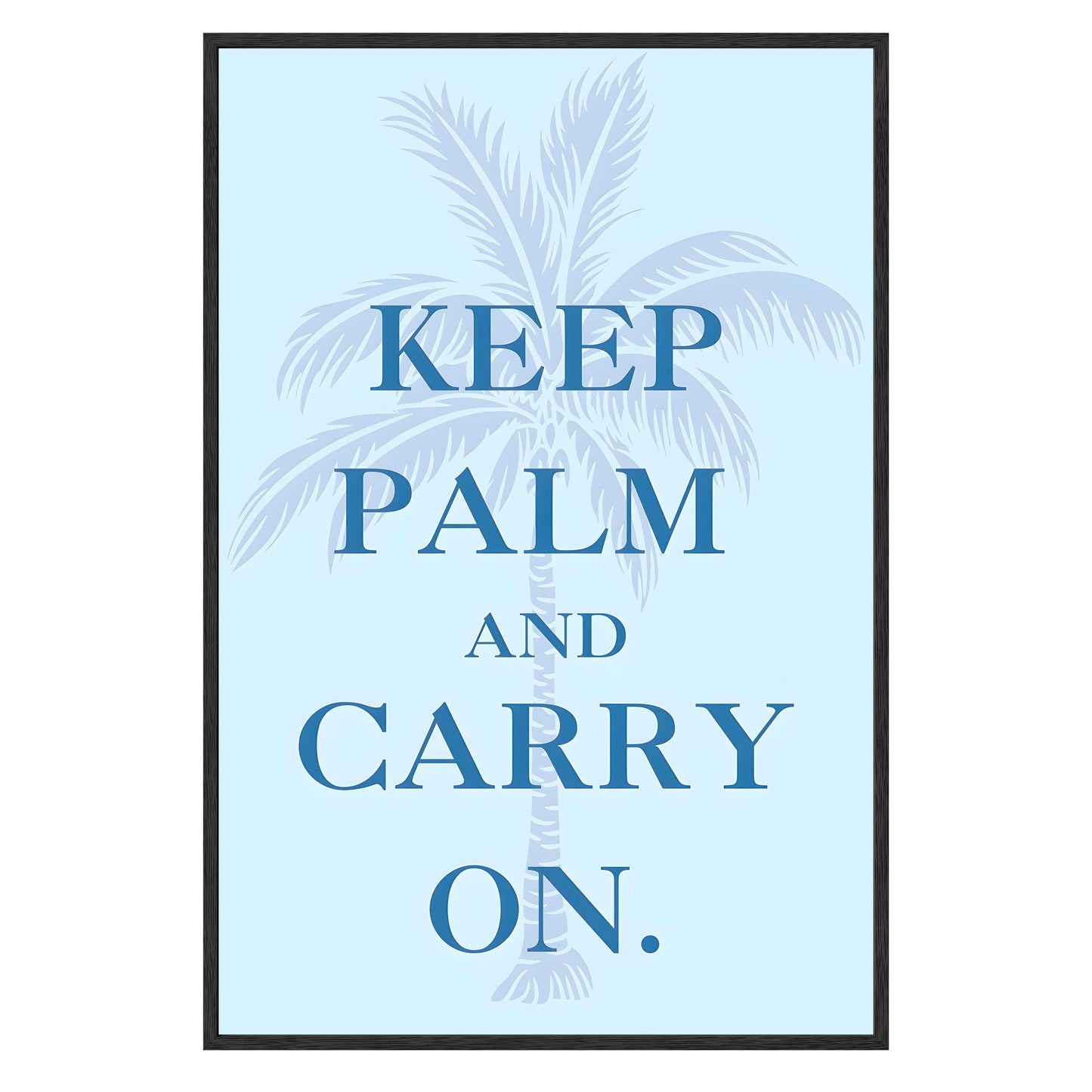 Keep Palm Framed Print - Masterpiece Print