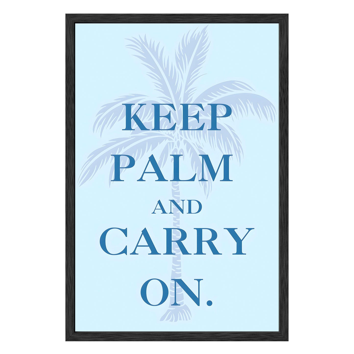 Keep Palm Framed Print - Masterpiece Print