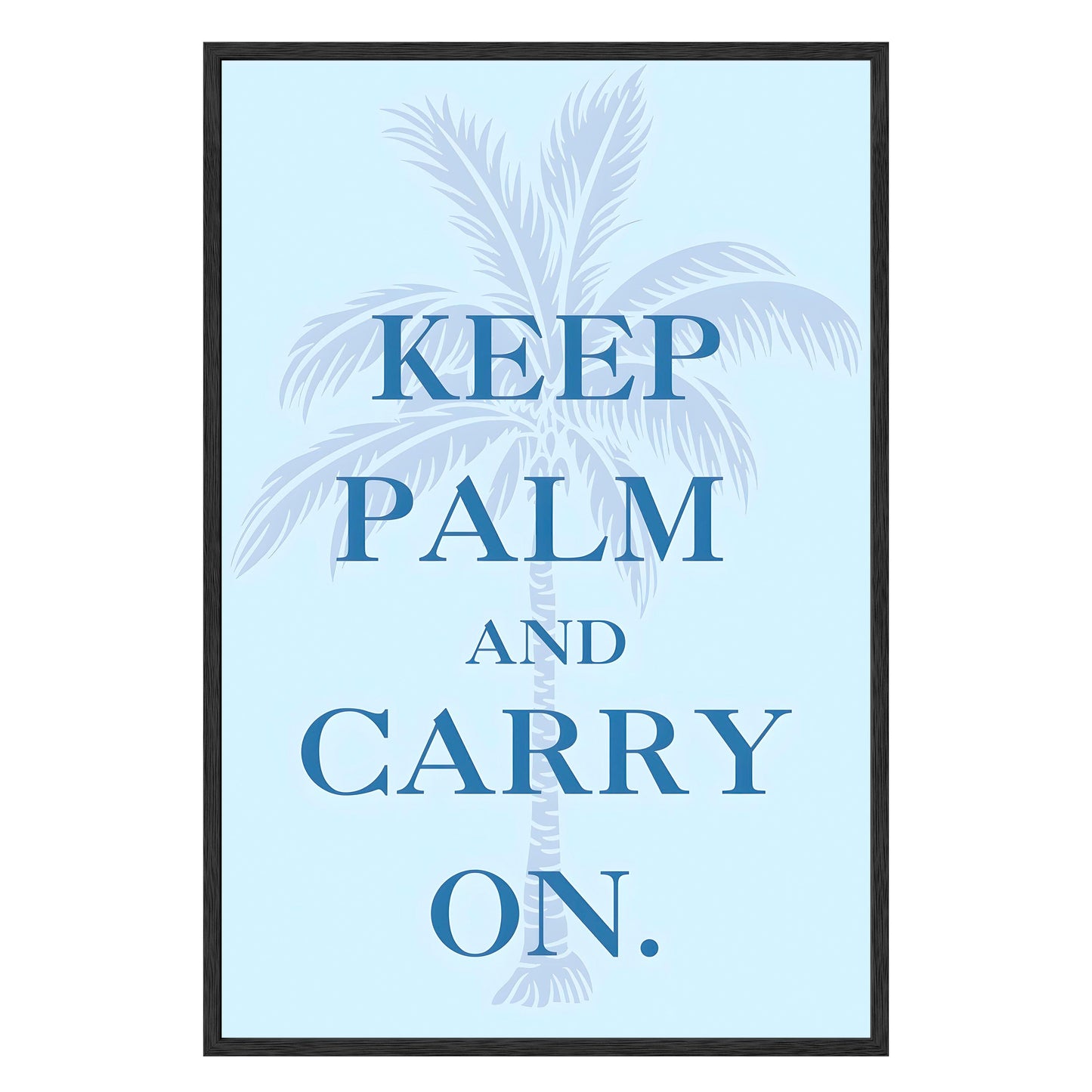 Keep Palm Framed Print