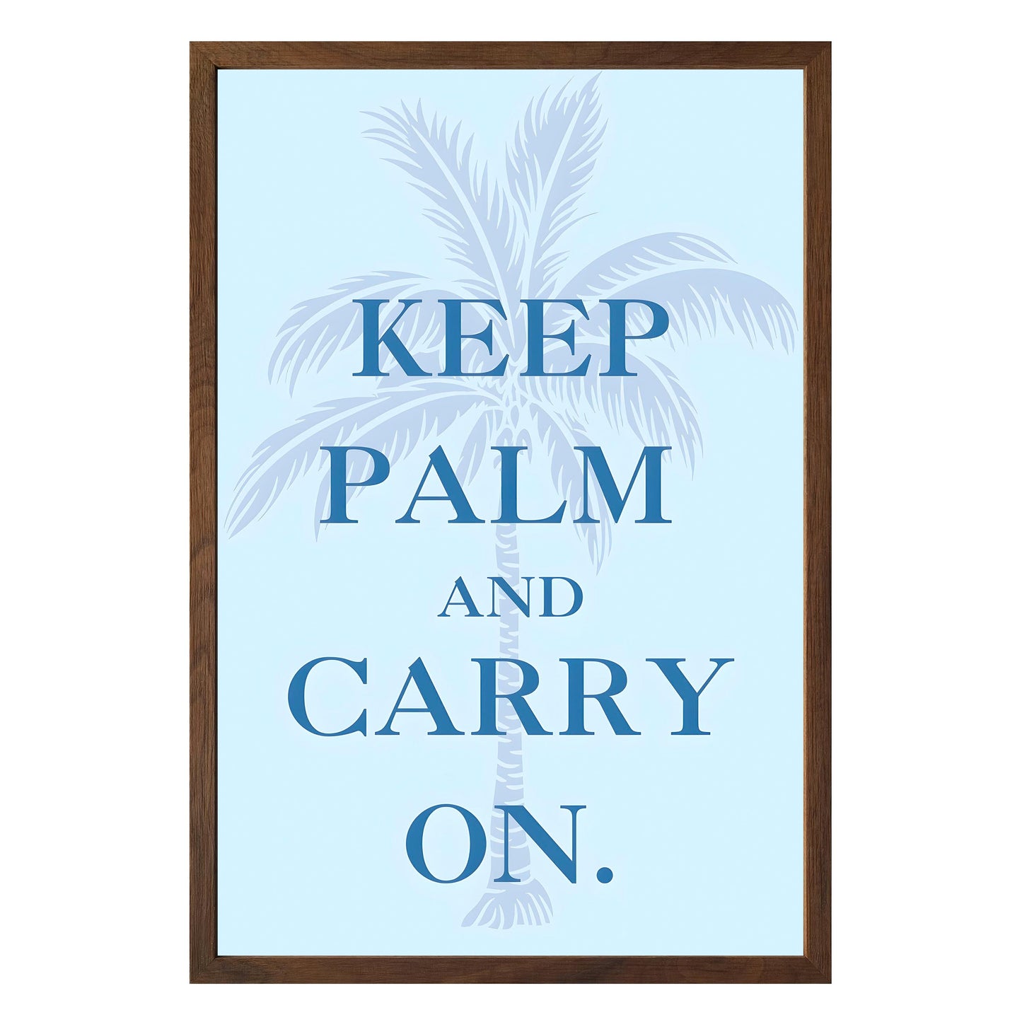 Keep Palm Framed Print