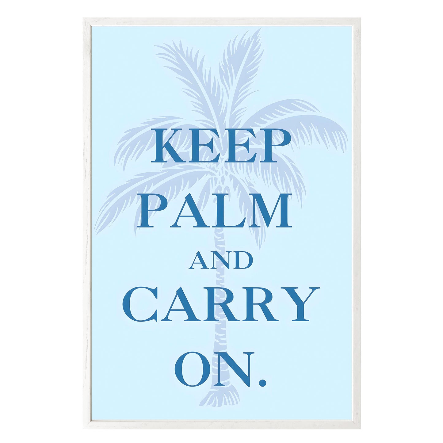Keep Palm Framed Print