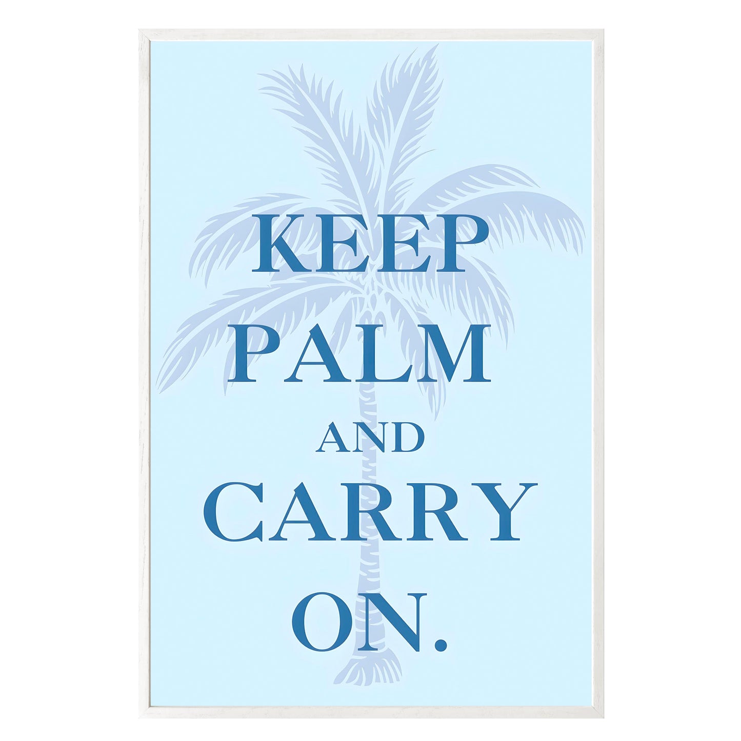 Keep Palm Framed Print
