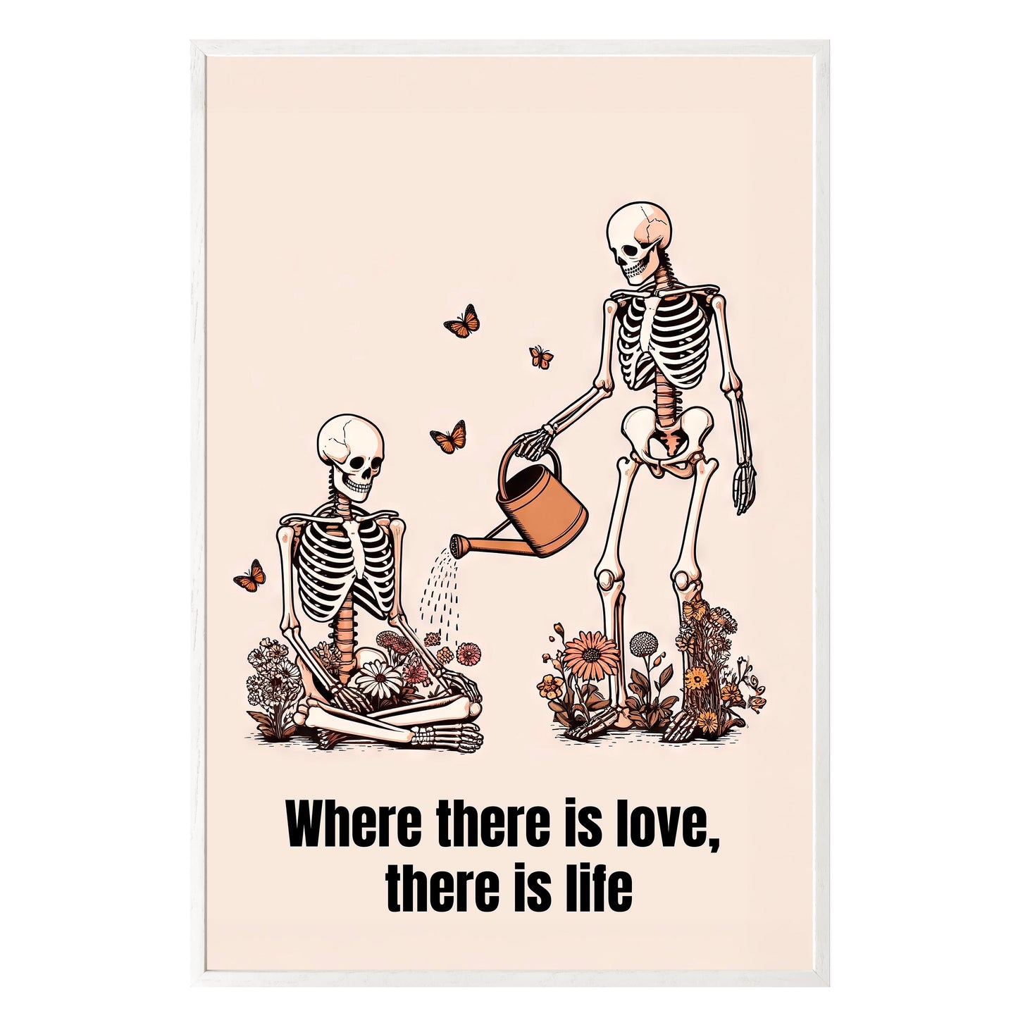 Life in Bloom Framed Print