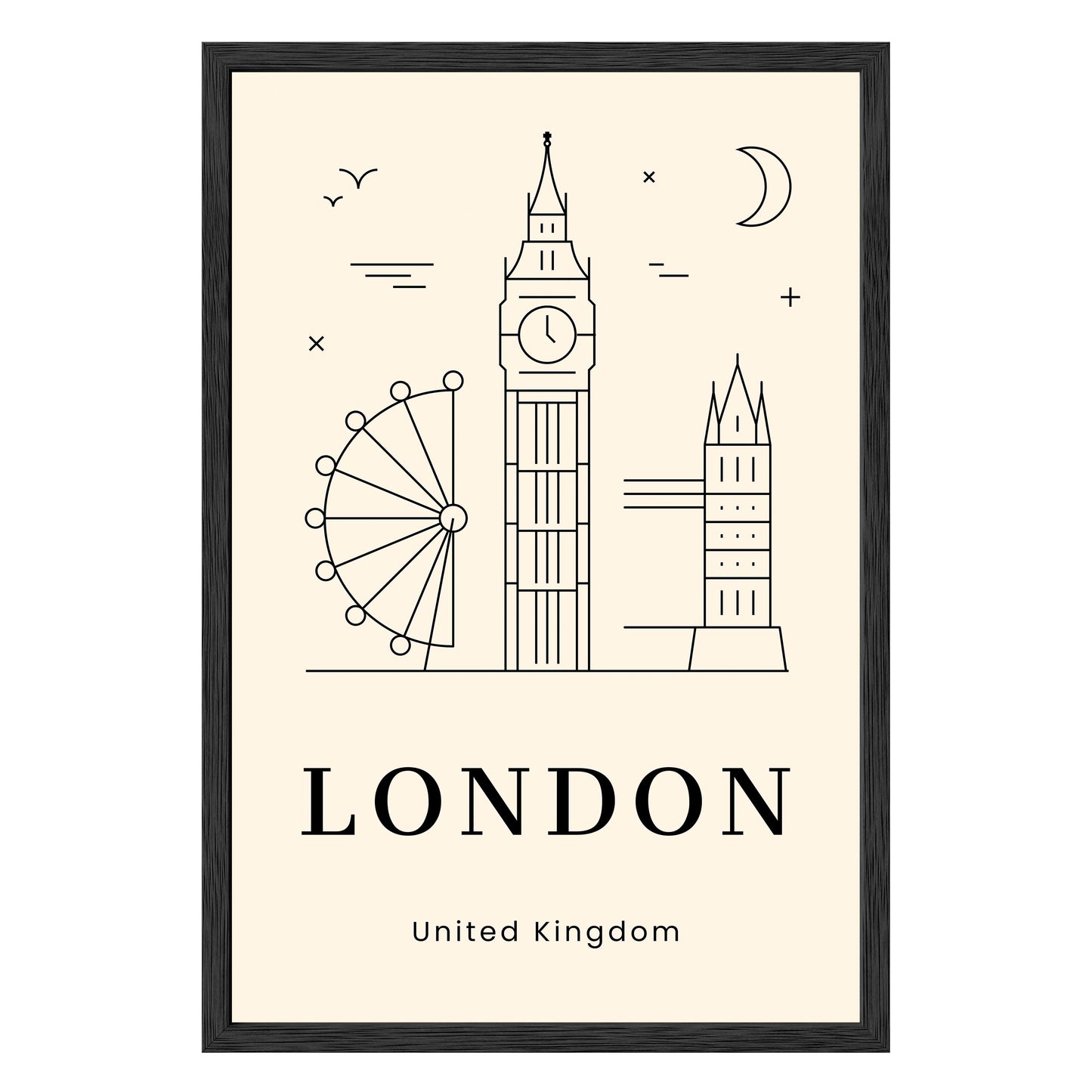 London Framed Print