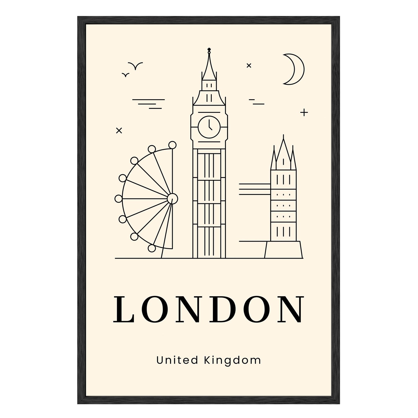 London Framed Print