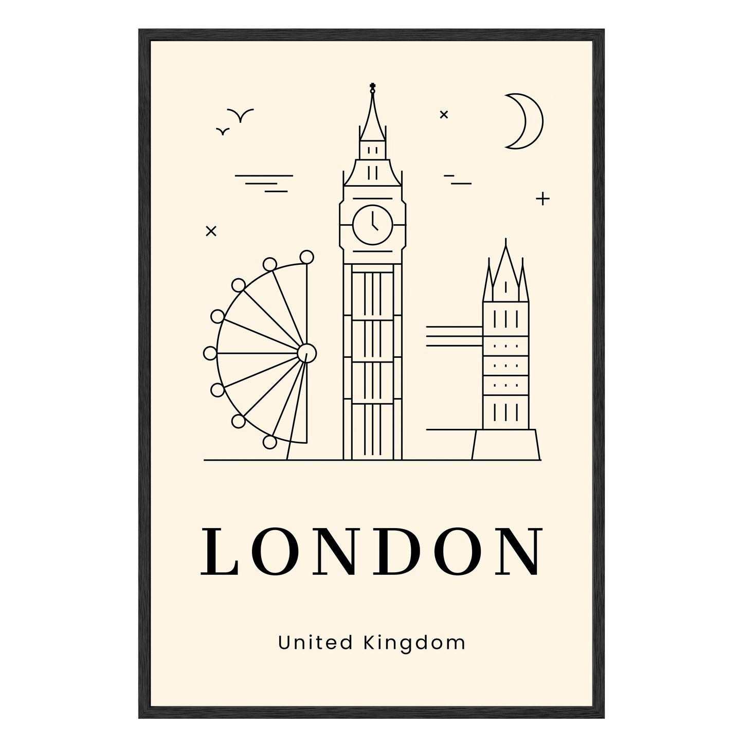 London Framed Print