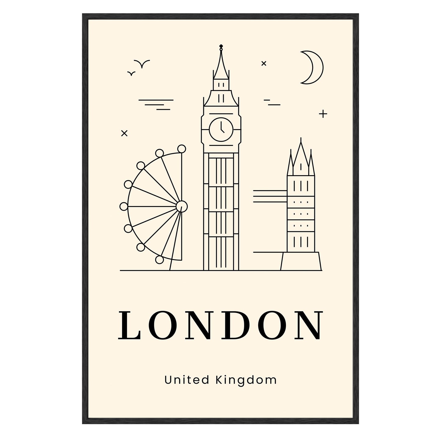 London Framed Print