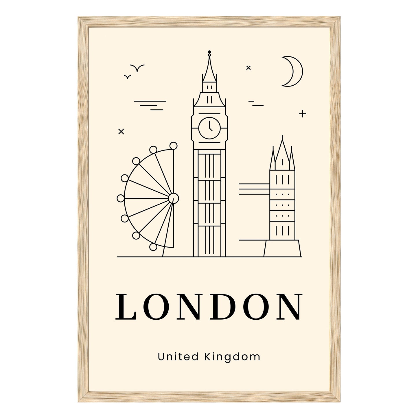 London Framed Print