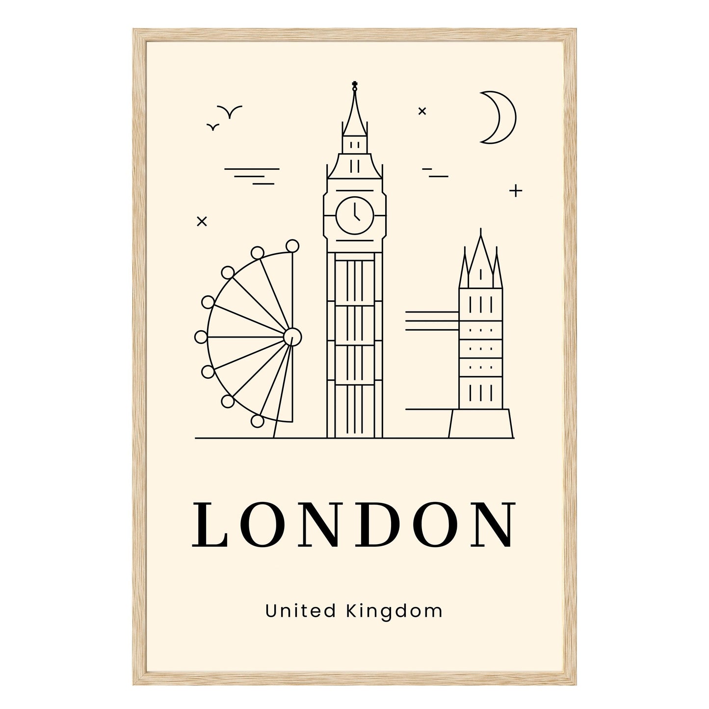 London Framed Print