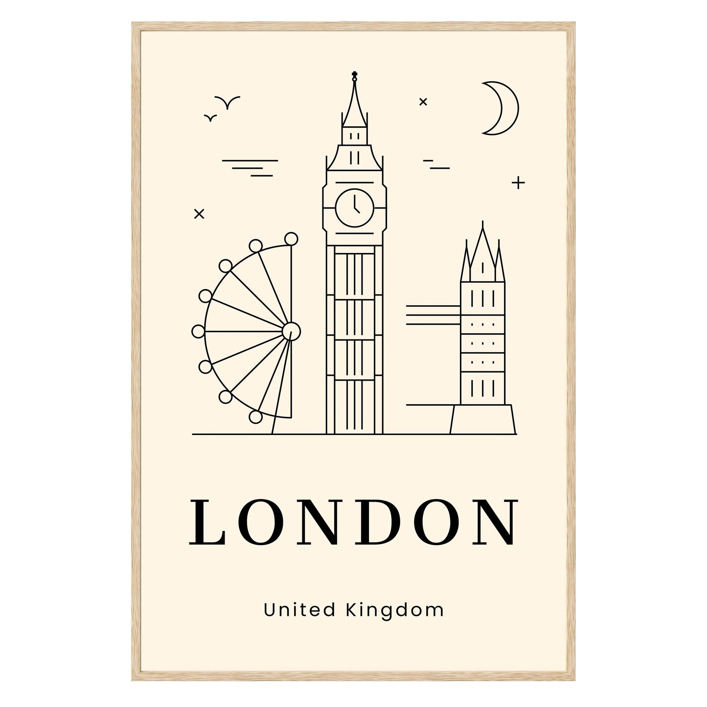 London Framed Print