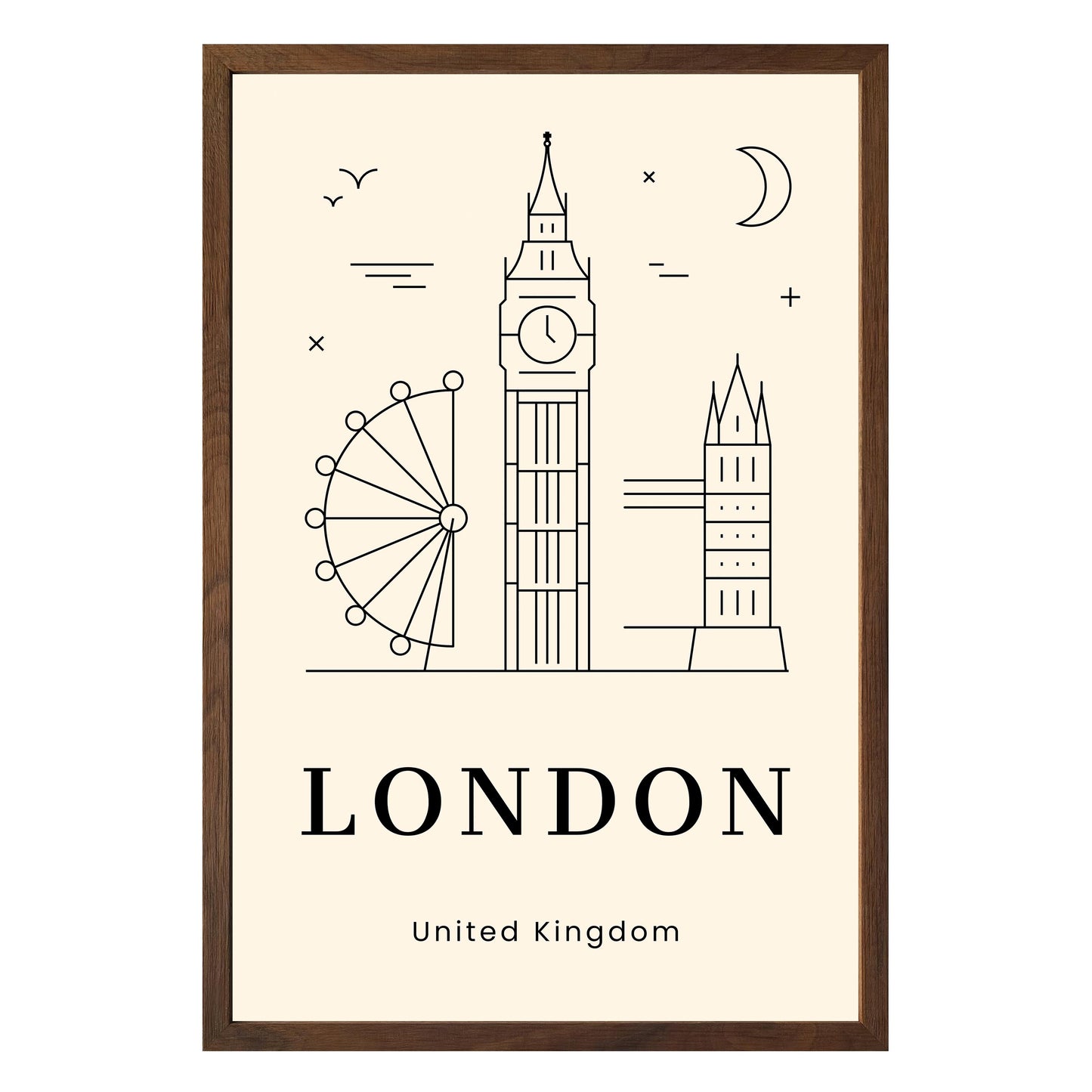 London Framed Print