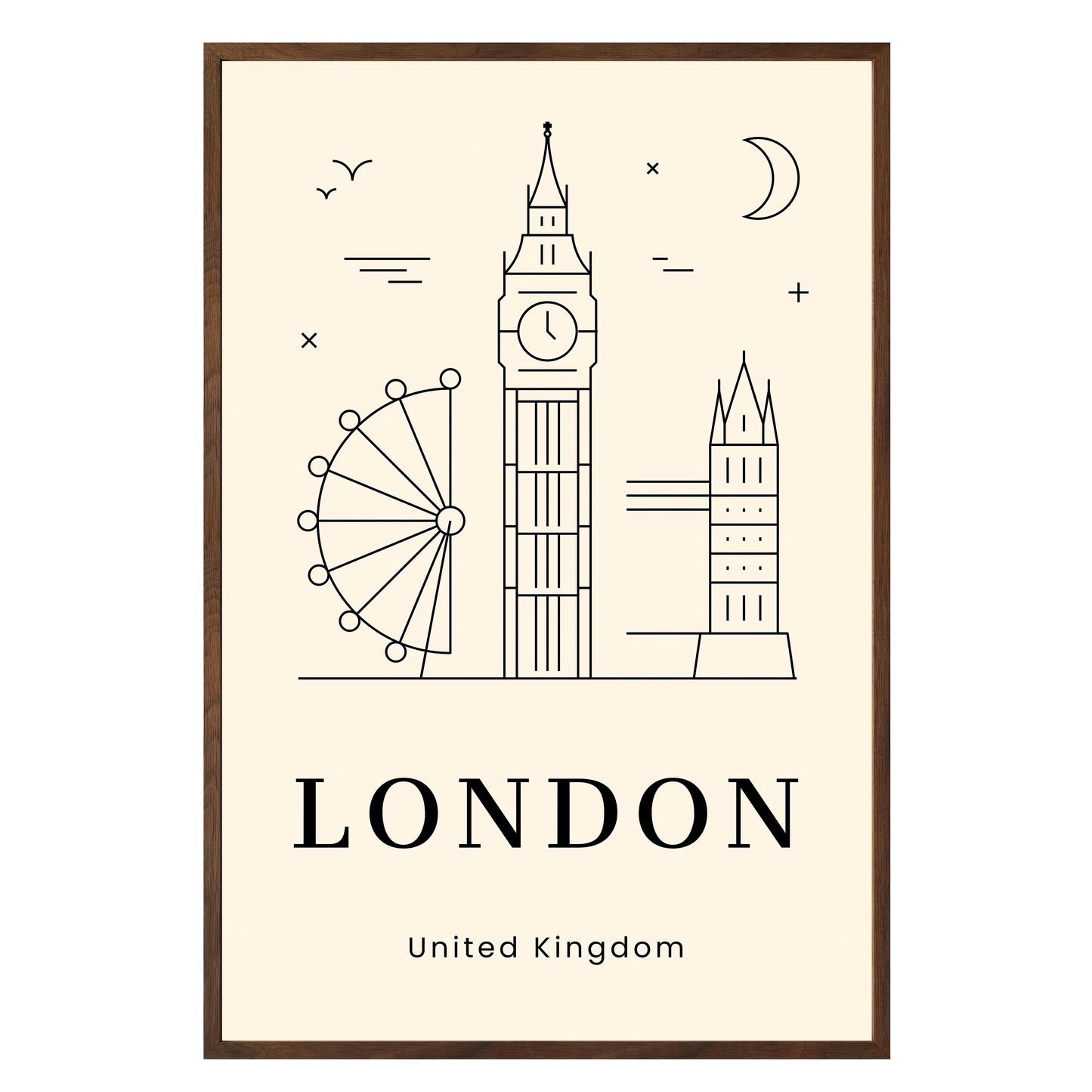 London Framed Print