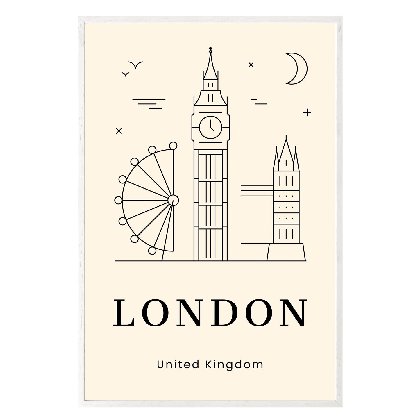 London Framed Print