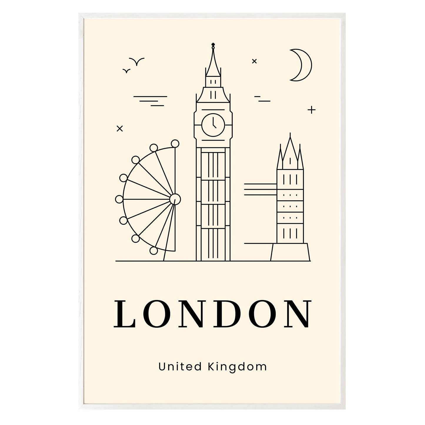 London Framed Print