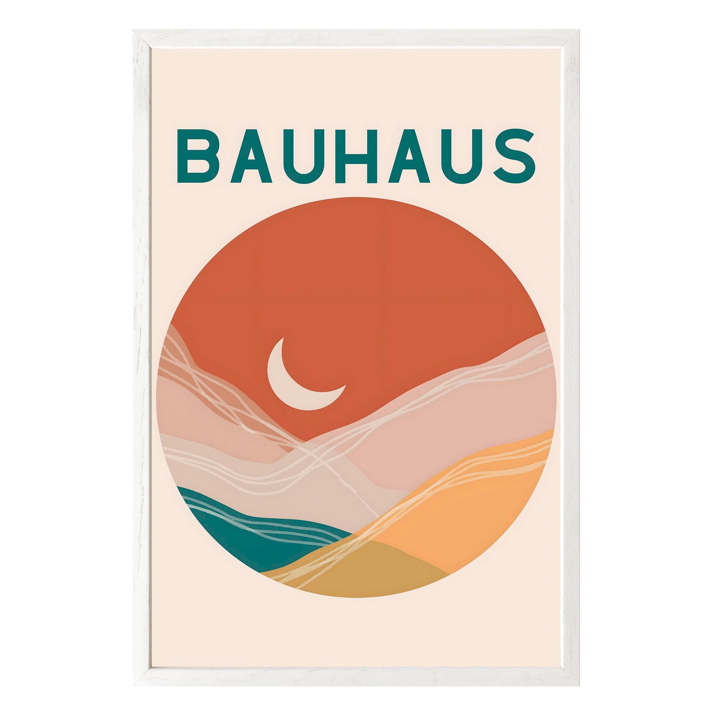 Lunar Landscape Framed Print - Masterpiece Print