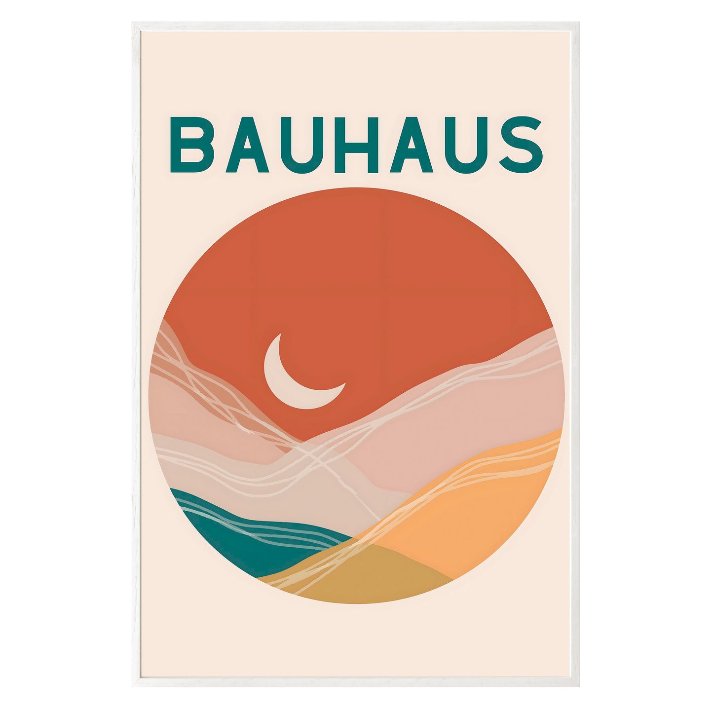 Lunar Landscape Framed Print - Masterpiece Print