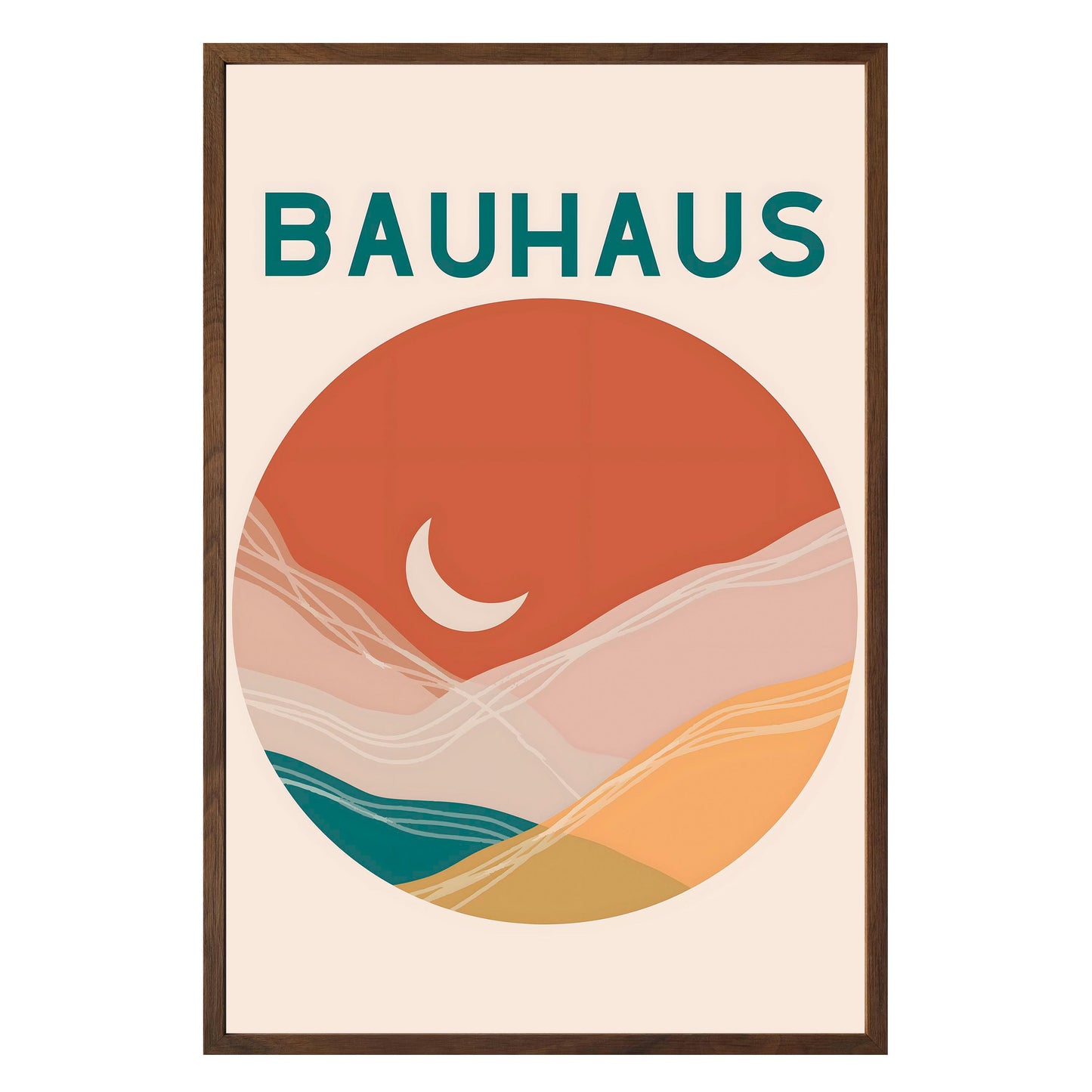 Lunar Landscape Framed Print - Masterpiece Print