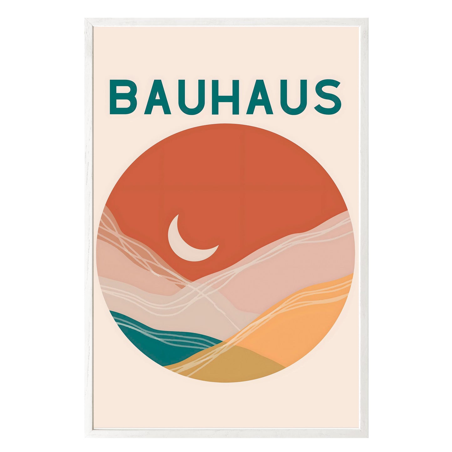 Lunar Landscape Framed Print - Masterpiece Print