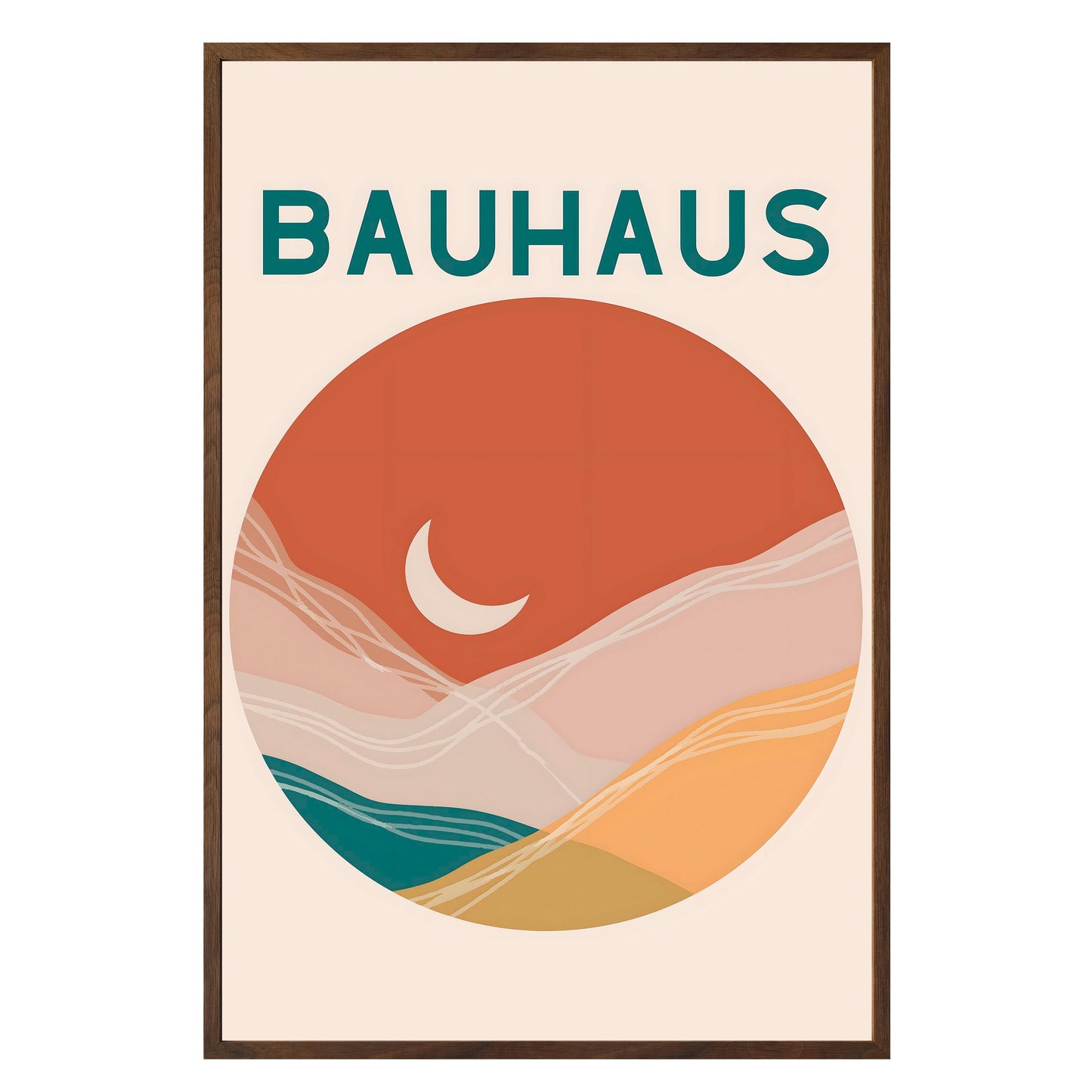 Lunar Landscape Framed Print - Masterpiece Print