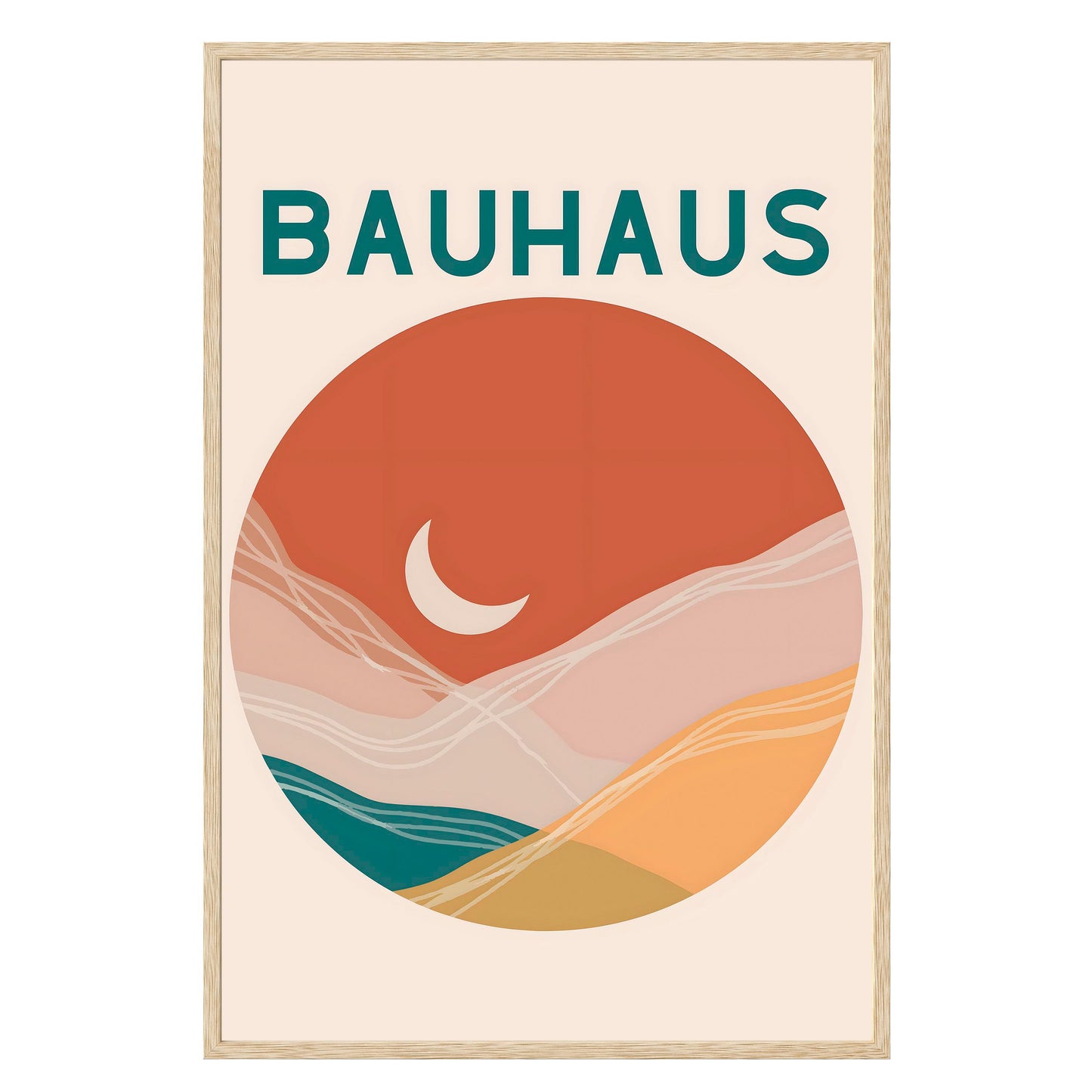 Lunar Landscape Framed Print - Masterpiece Print