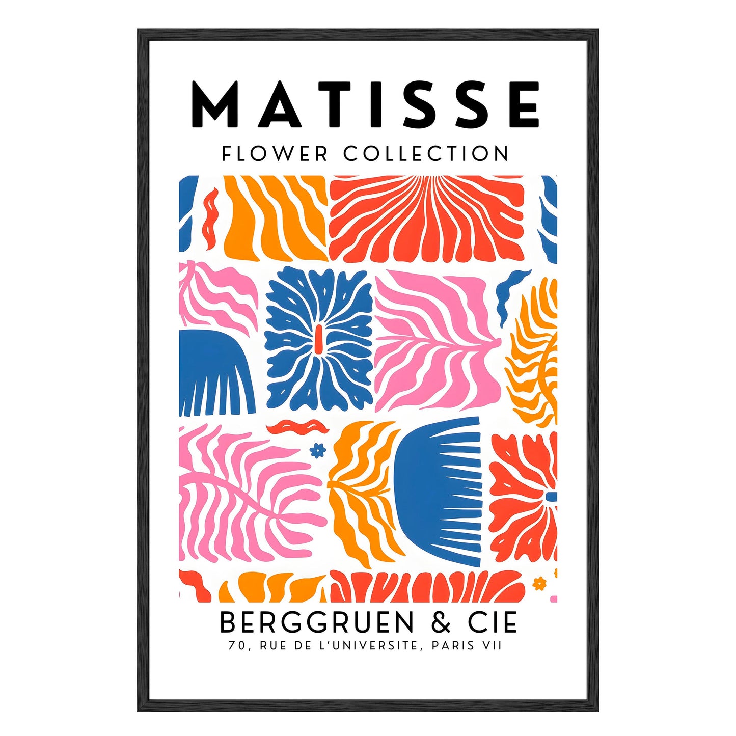 Matisse Flower Collection Print