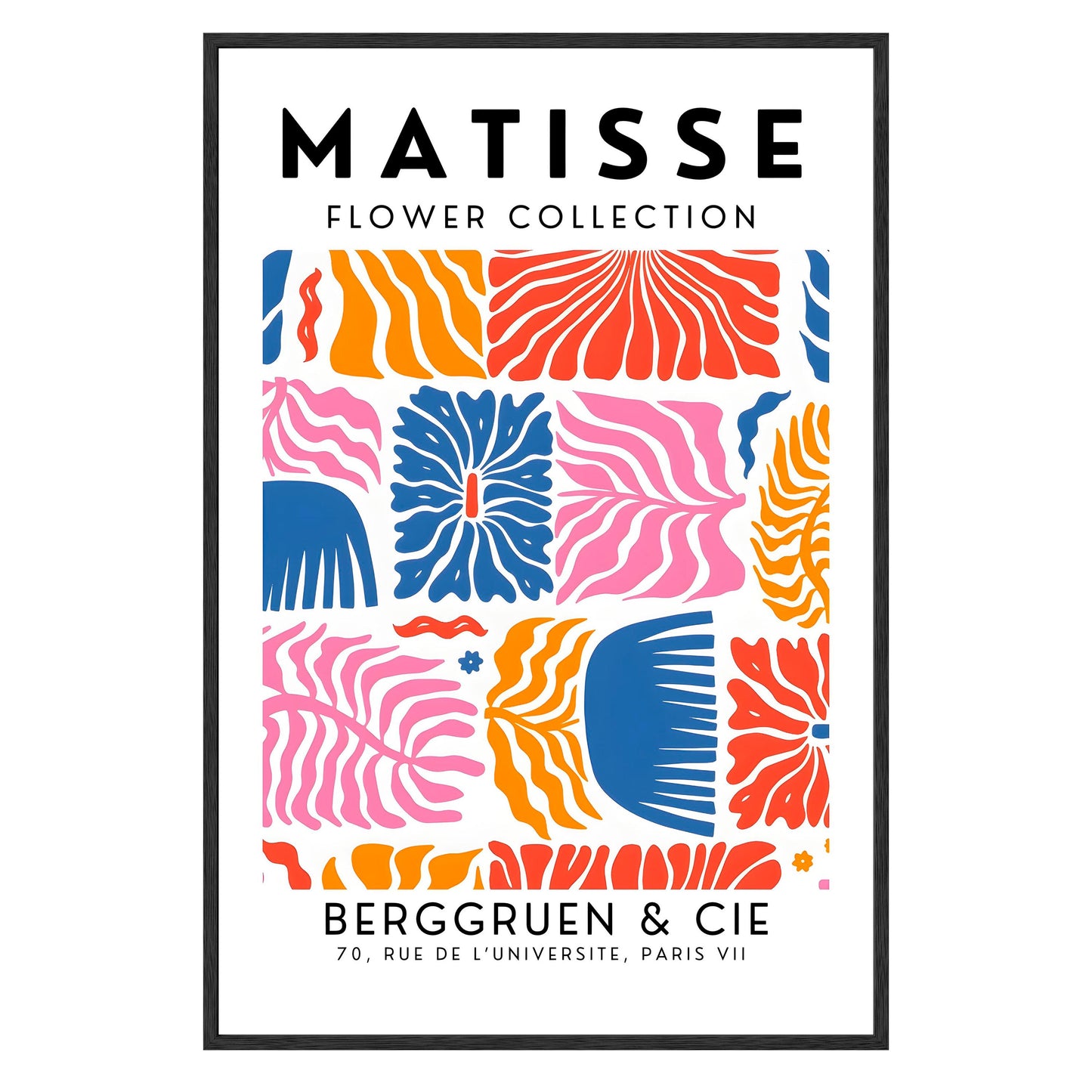 Matisse Flower Collection Print