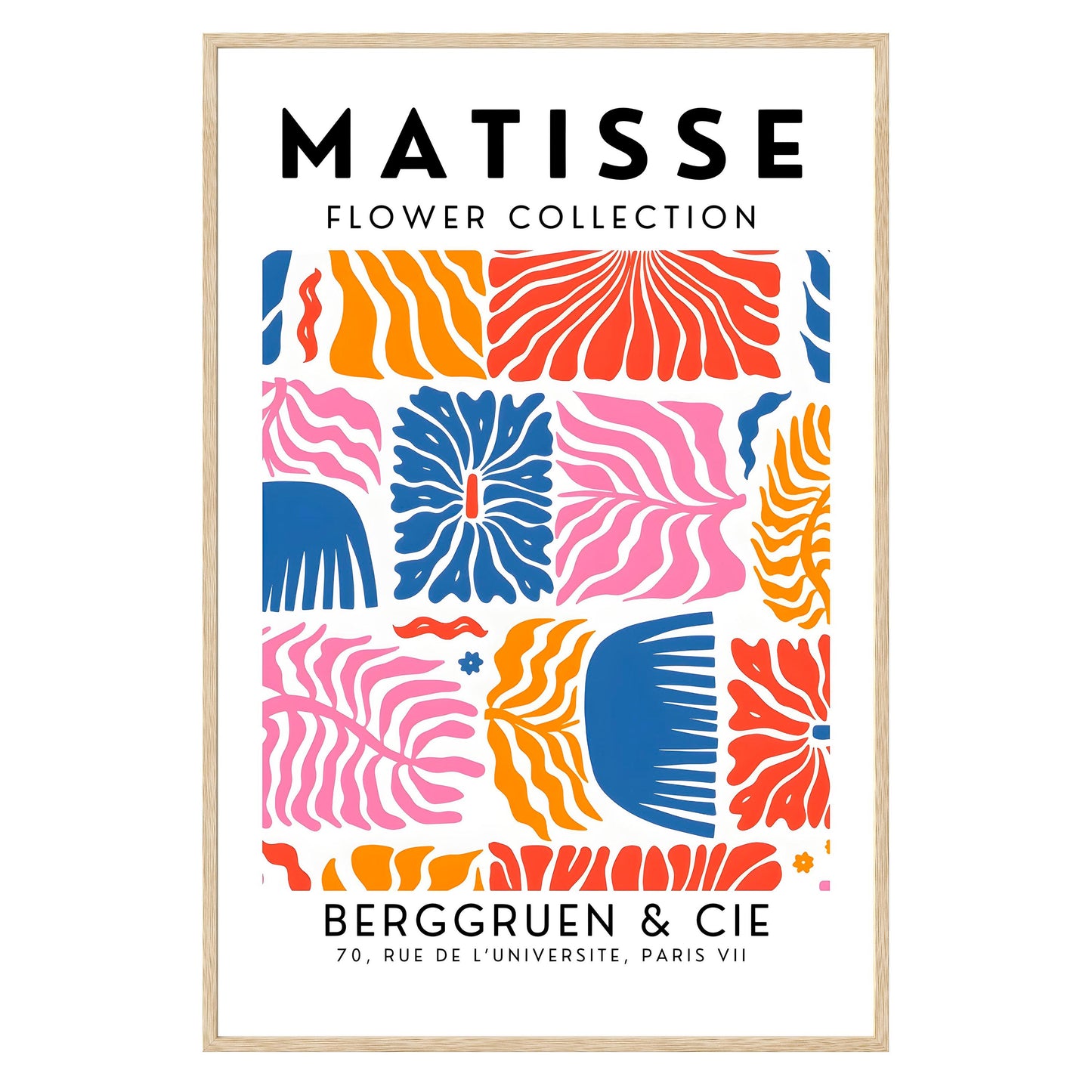 Matisse Flower Collection Print