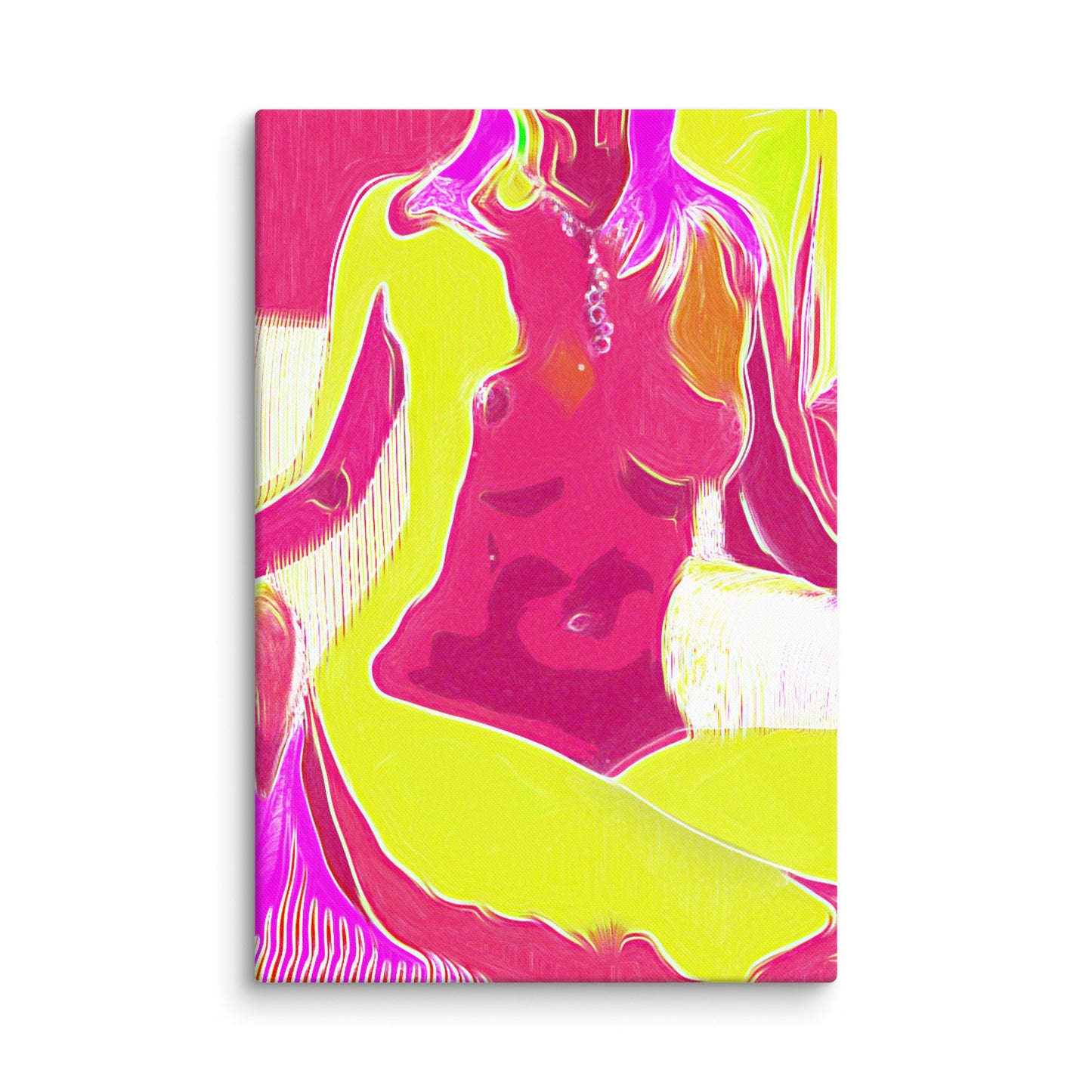 Neon Passion Extra Large Canvas 40″×60″ - Masterpiece Print