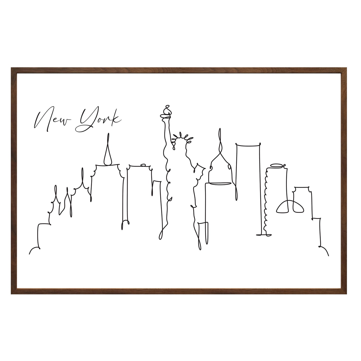 New York Framed Print