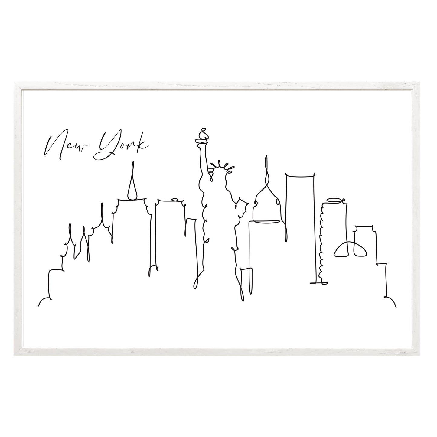 New York Framed Print