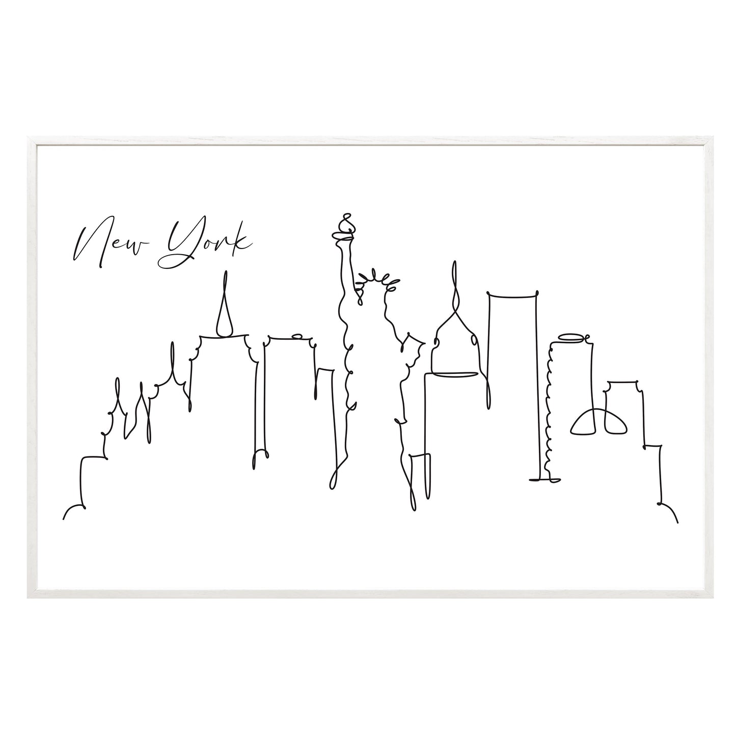 New York Framed Print