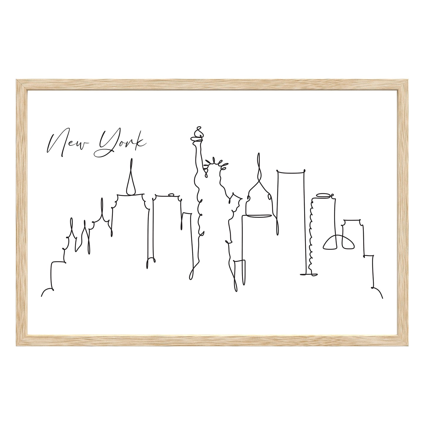 New York Framed Print