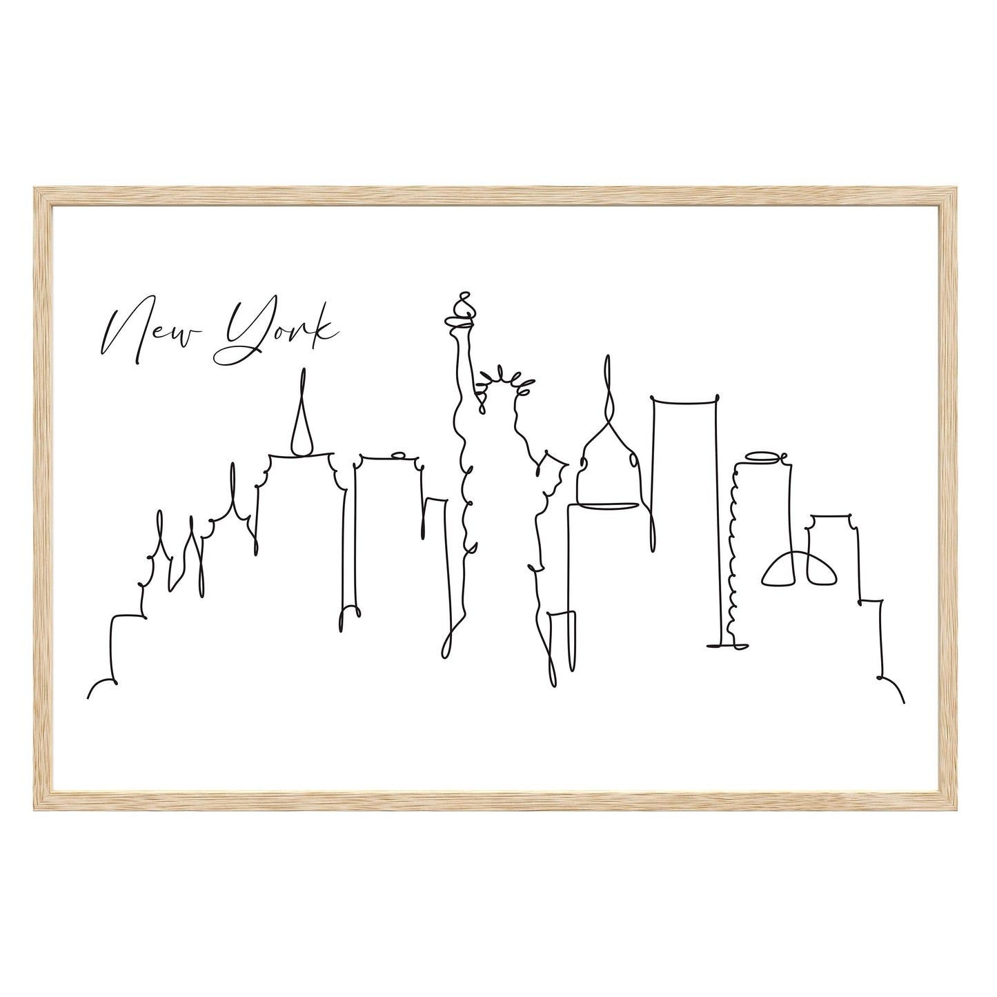 New York Framed Print