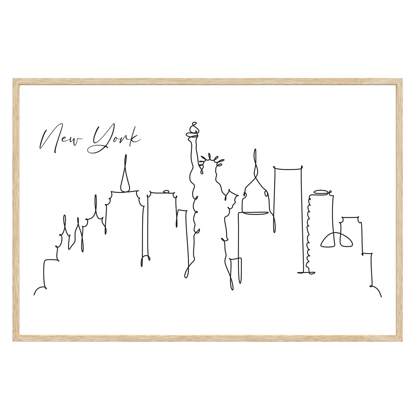 New York Framed Print