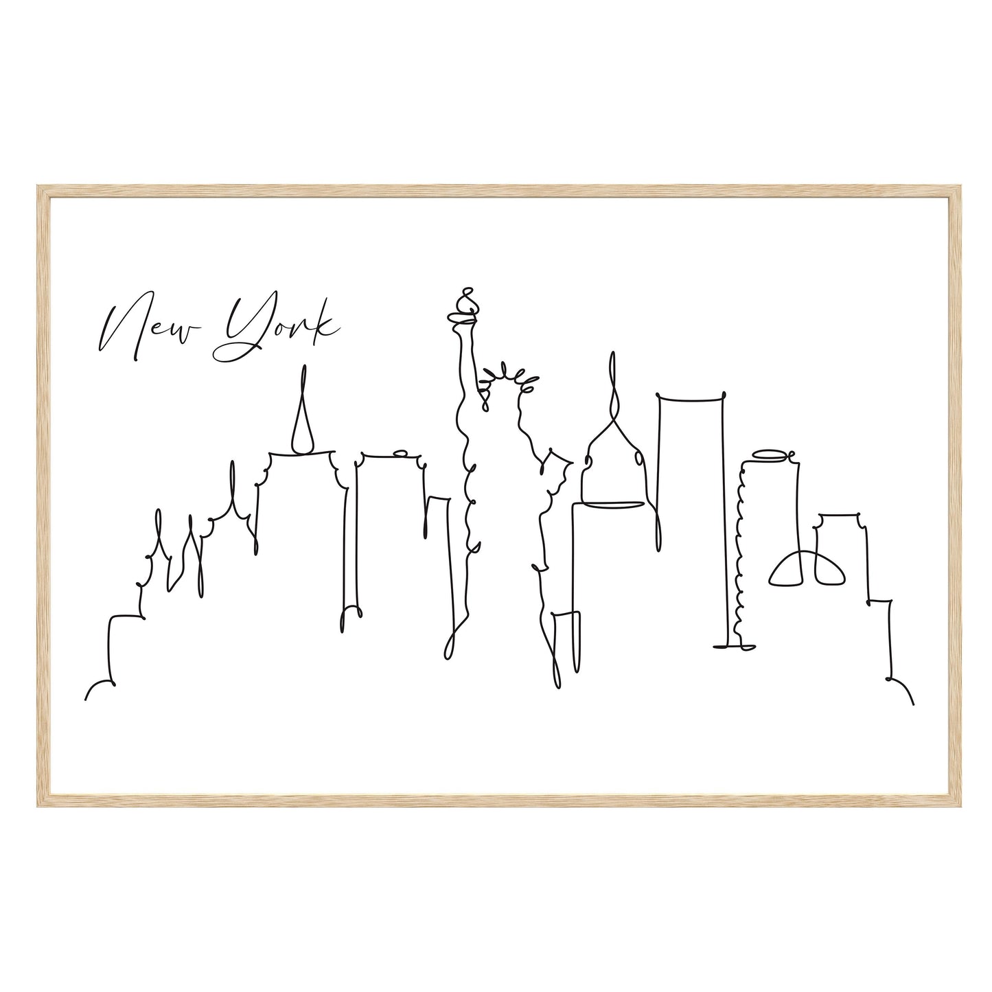 New York Framed Print