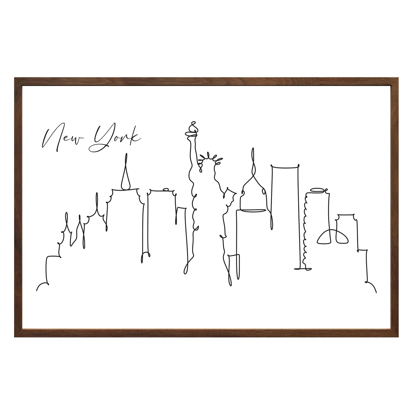 New York Framed Print