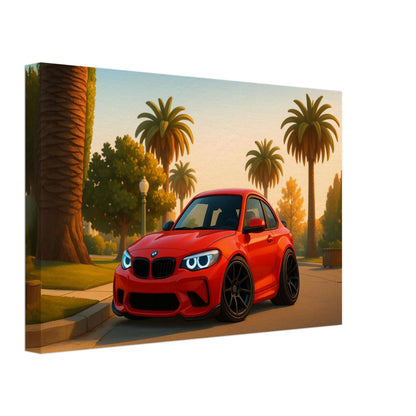 Personalized Car Portrait – Canvas - Masterpiece Print