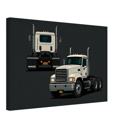 Personalized Car Portrait – Canvas - Masterpiece Print