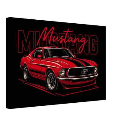 Personalized Car Portrait – Canvas - Masterpiece Print