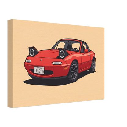 Personalized Car Portrait – Canvas - Masterpiece Print